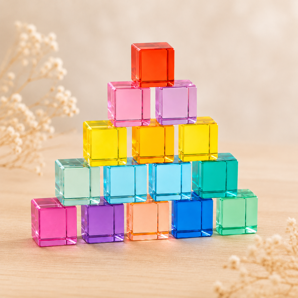 Cubos translúcidos
