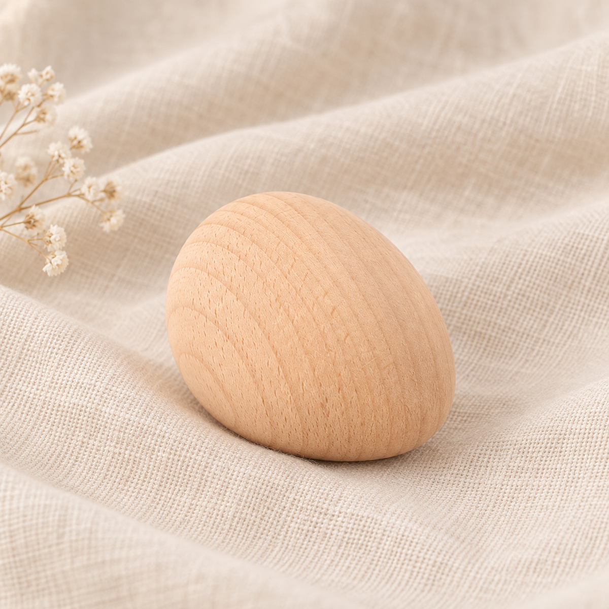 Huevo de madera
