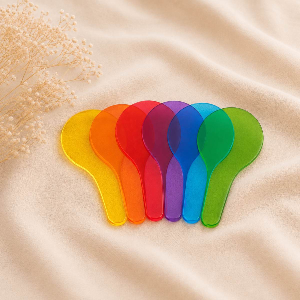 Lupa de colores

