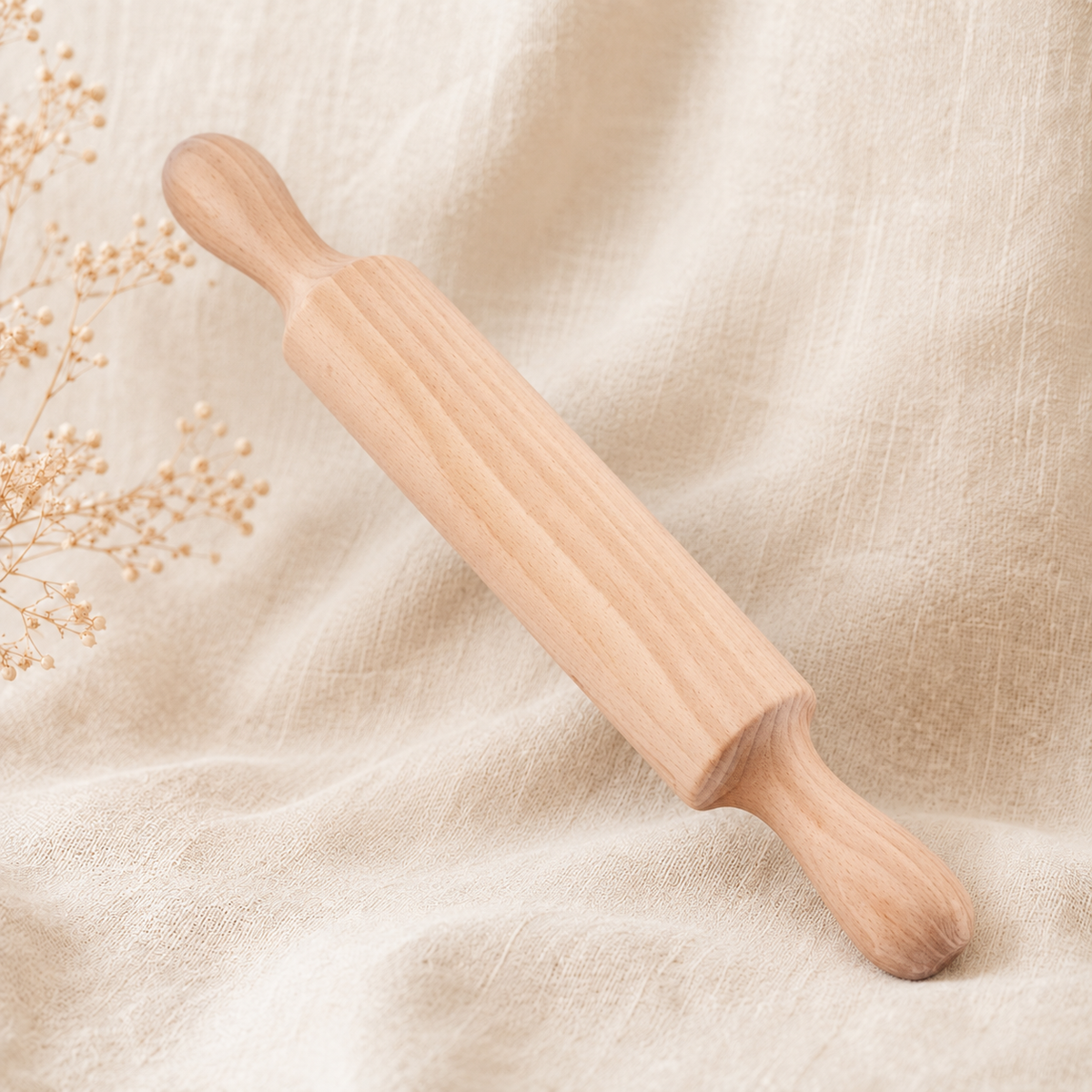 Rodillo de madera
