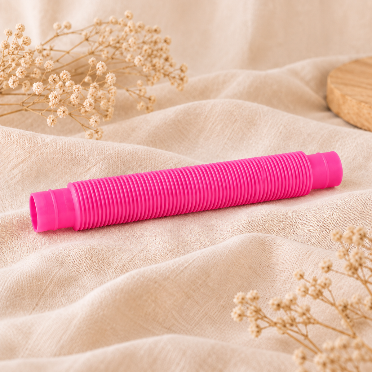 Tubo musical extensible – Rosa
