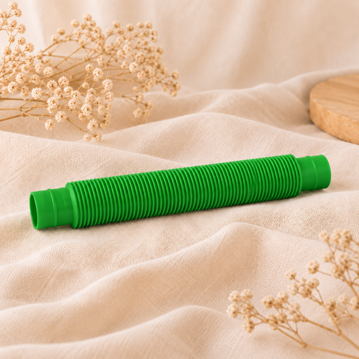 Tubo musical extensible – Verde
